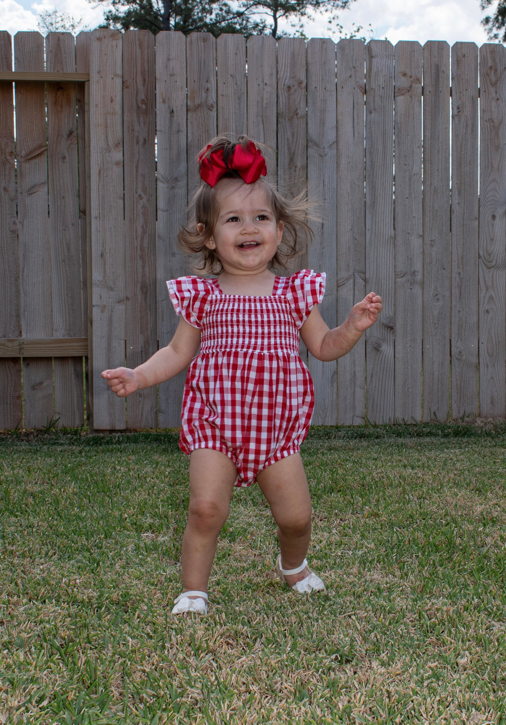 Summer Plaid Smocked