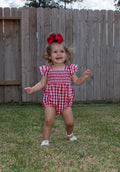 Summer Plaid Smocked