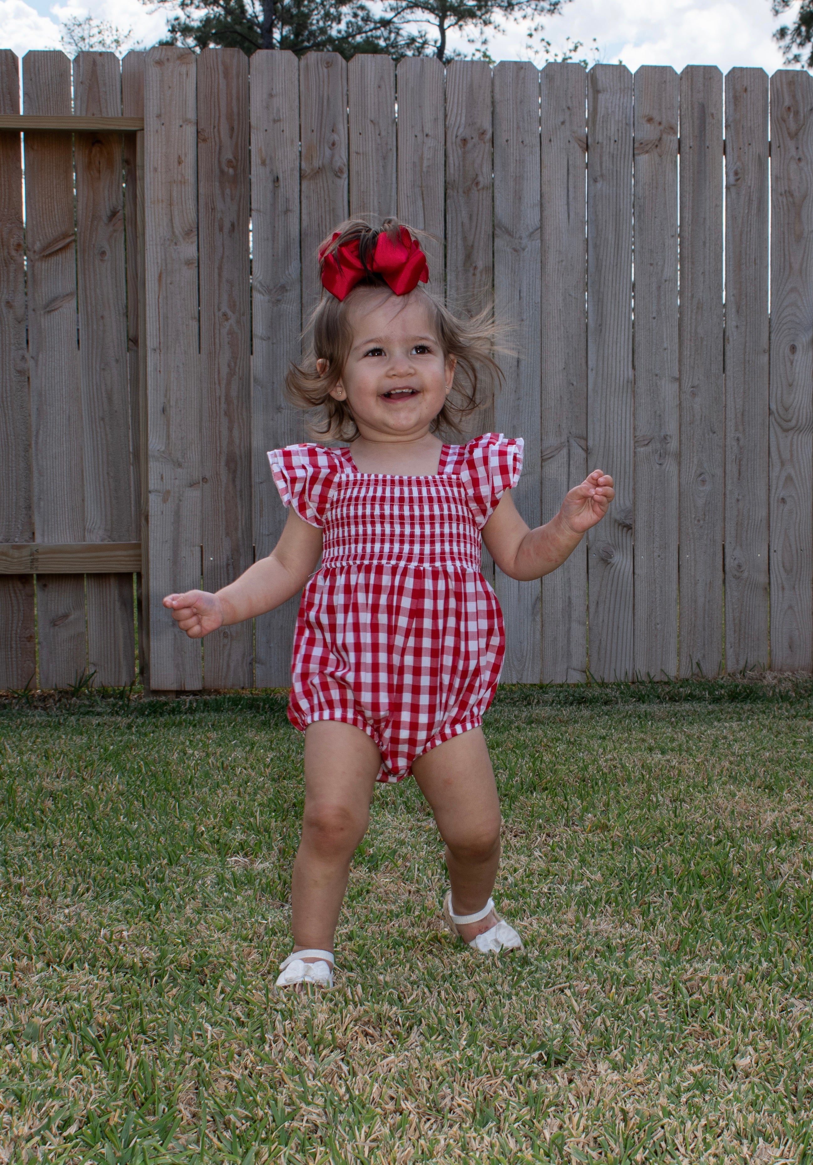 Summer Plaid Smocked