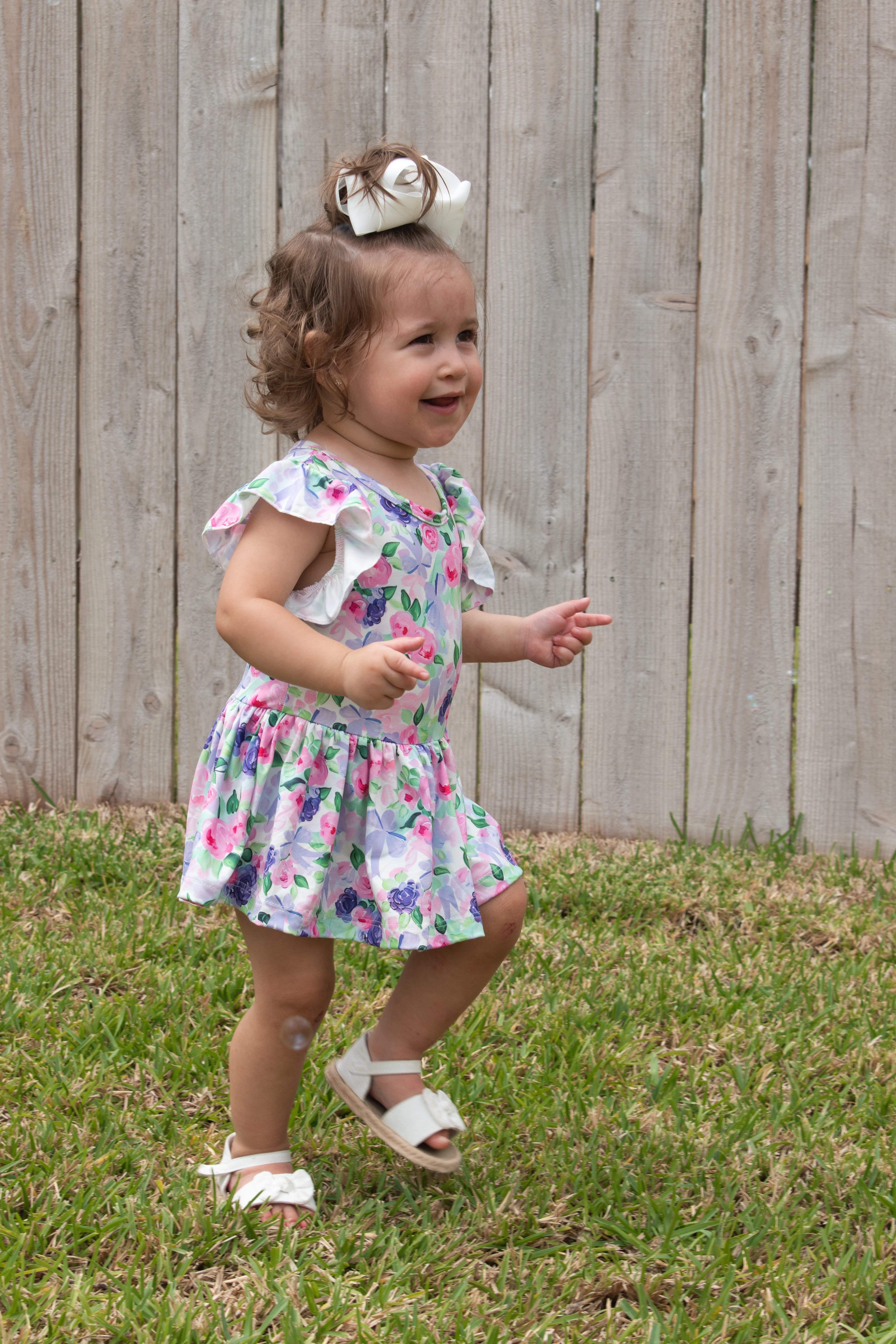 Lavender Flutter Bodysuit