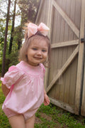 White Bow Smock
