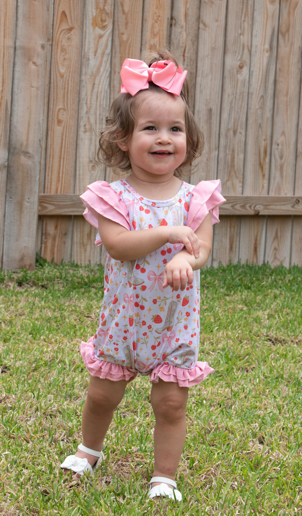 Boots & Berries Romper