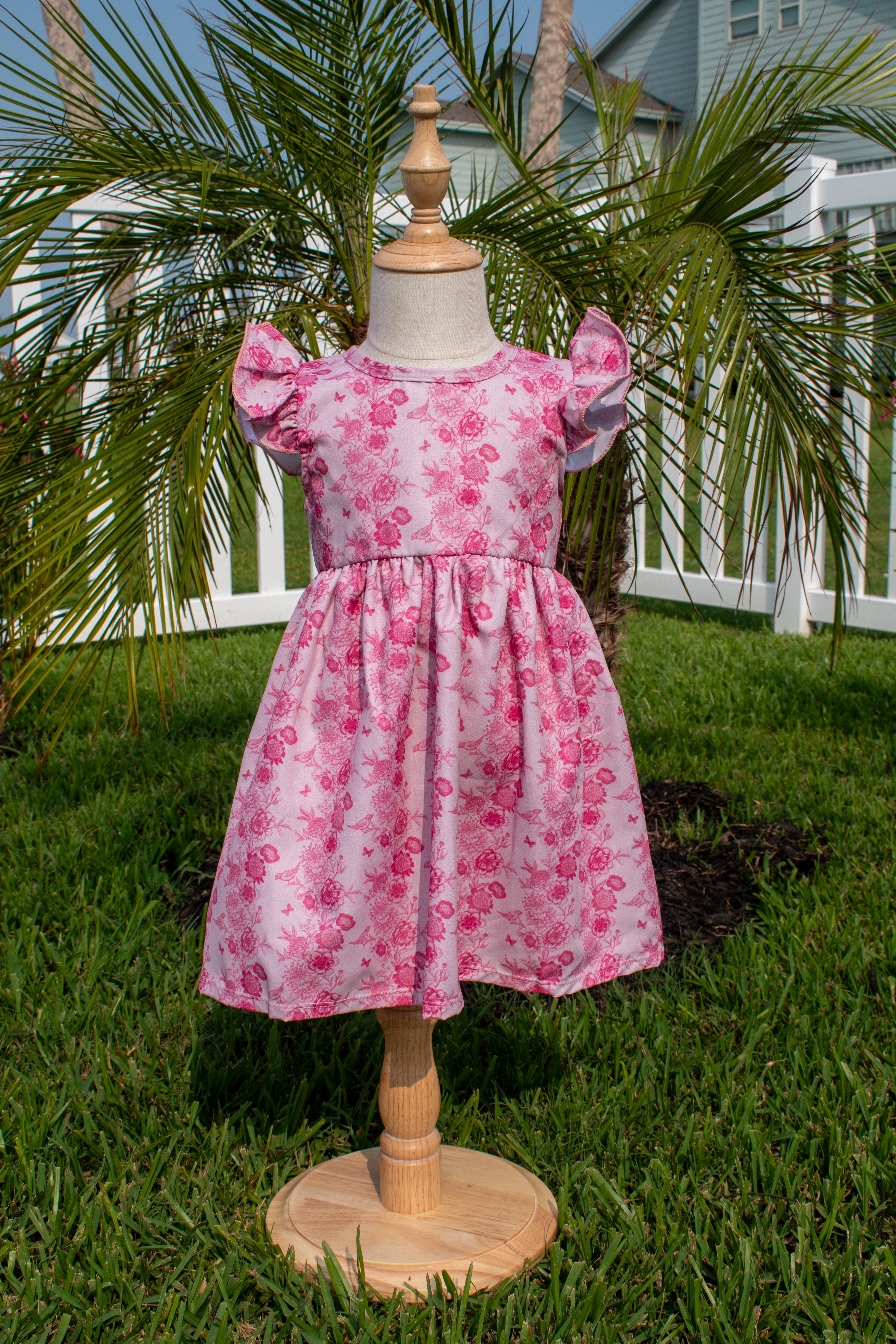 Pink Wildflower Dress