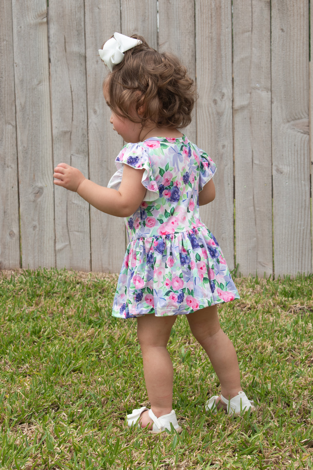 Lavender Flutter Bodysuit