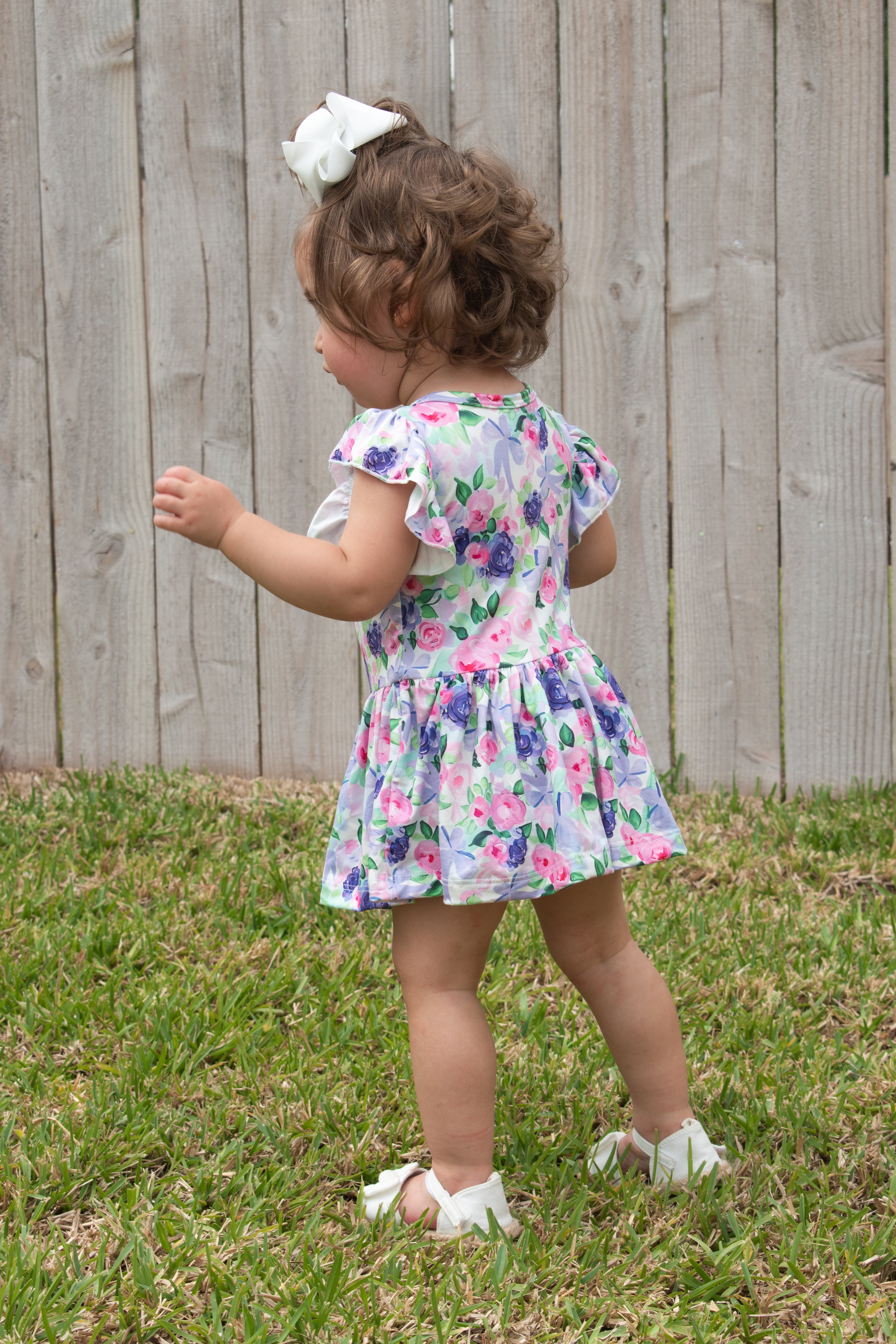 Lavender Flutter Bodysuit