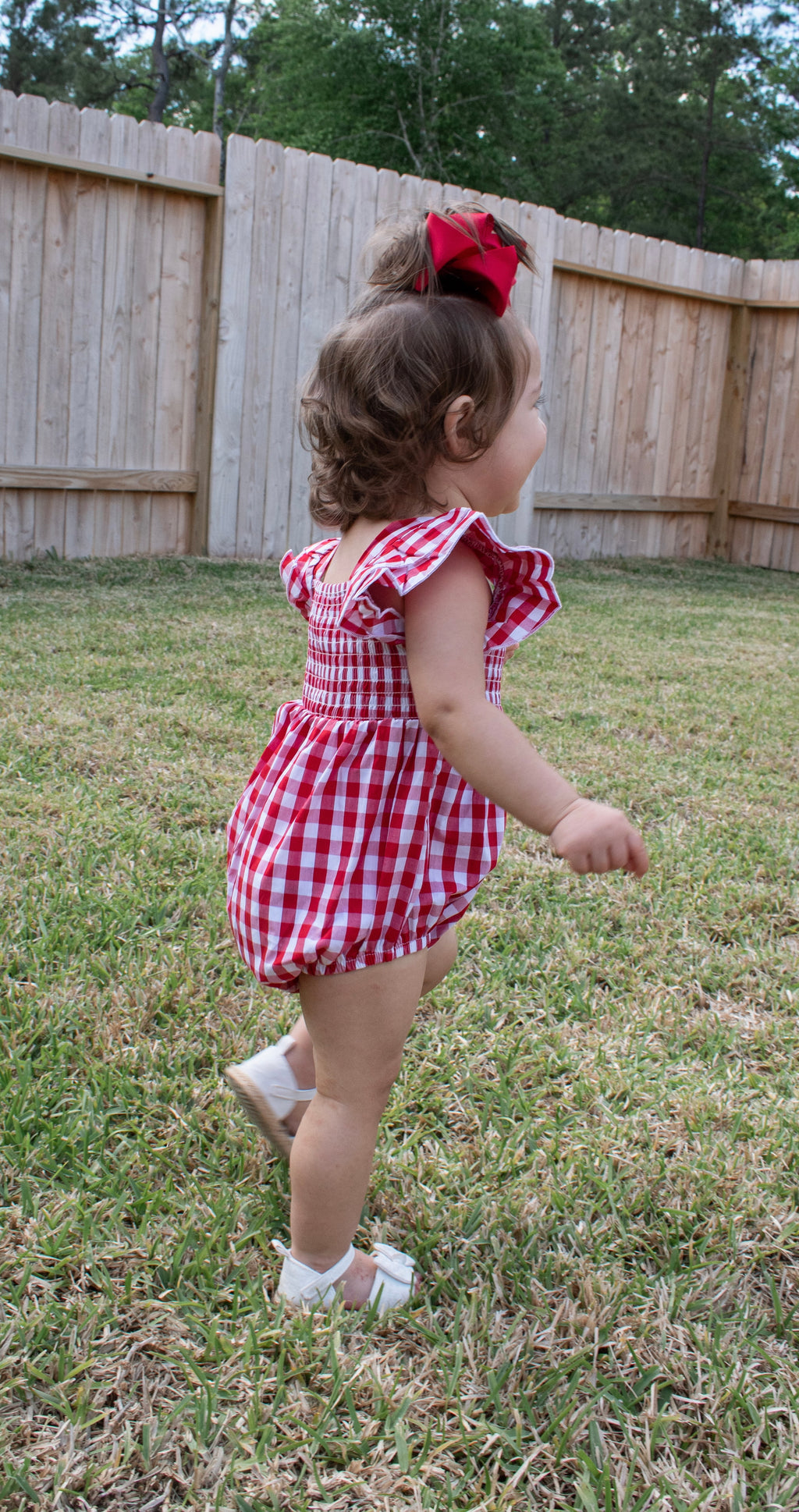 Summer Plaid Smocked