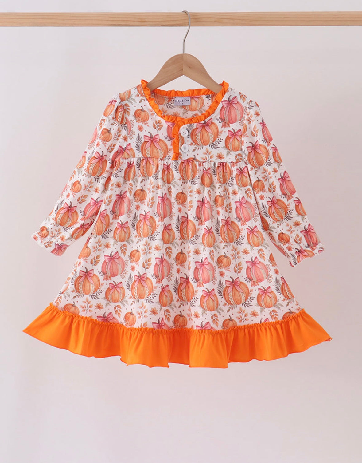 Orange Pumpkin Dress