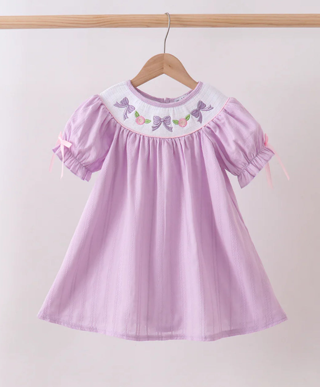 Lavender Smocked Dress